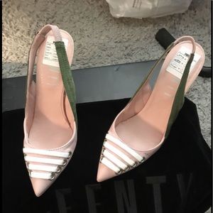 Fenty Slingback Puma heels never worn